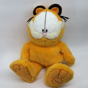 Garfield Limited 25 Years Edition Plush 18" Anniversary Stuffed Toy Paws Vintage